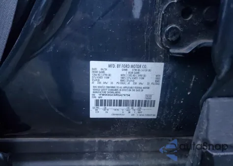 2024 Ford Explorer St from USA, damaged, VIN 1FM5K8GC6RGA79754